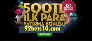 Bets10 Giriş Adresi 92bets10.com